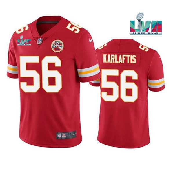 Men & Women & Youth Kansas City Chiefs #56 George Karlaftis Red Super Bowl LVII Patch Vapor Untouchable Limited Stitched Jersey,We sell and wholesale Men & Women & Youth Kansas City Chiefs #56 George Karlaftis Red Super Bowl LVII Patch Vapor Untouchable Limited Stitched Jersey on line form chian!